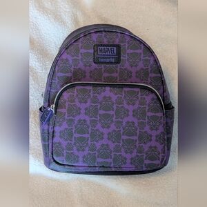 Marvel Loungefly Purple and Black Backpack